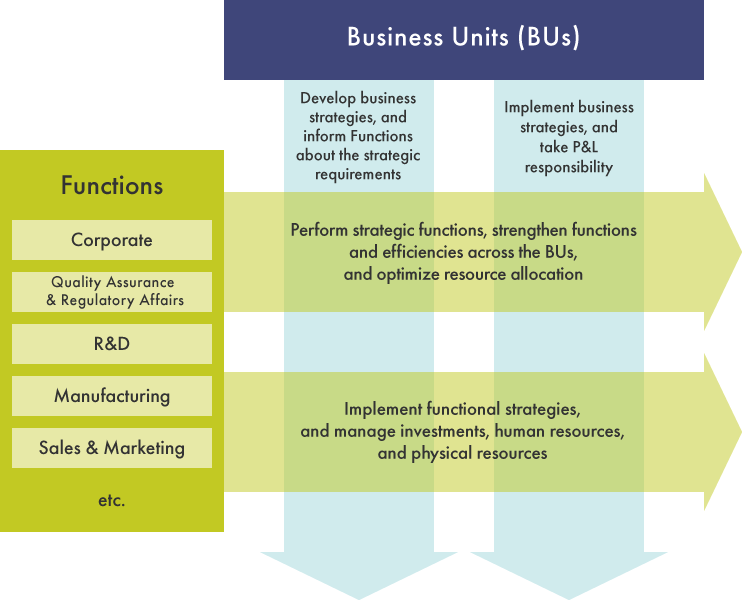 company profile global information olympus india horizontal business structure